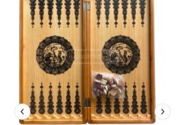 ✅ სამაგიდო თამაში ნარდი. ზომა: 60/60სმ. მასალა:ხე/