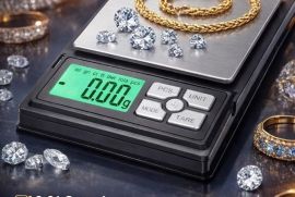 ✅ საიუველირო ციფრული სასწორი ⚖️ სიზუსტე: 0,01 გრ 
