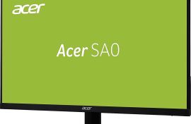მონიტორი Acer sa220q hdmi 75hz