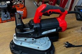 ბეტონის მოსახეხი ბარგალკა მტვერსასრუტით