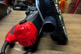 ბეტონის მოსახეხი ბარგალკა მტვერსასრუტით