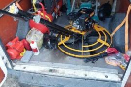 ქირავდება ბეტონის მოსახვეწი ,ვერტალიოტი, ბენზინზ