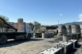 საკანალიზაციო ჭები, ძირები, თავსახურები, არხები