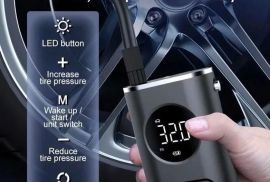 ✅ ჰაერის კომპრესორი, Power Bank. პორტატული, USB და