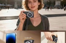 Digital Camera 8K Large Sensor HDR Video 64gb 2x b