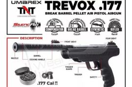 Umarex Trevox USA 183 მ/წმ ახალი, გაუხსნელი
