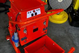 მოსახეხი აპარატის მტვერსასრუტი სამშენებლო მტვერსასრუტი