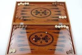 ✅ სამაგიდო თამაში ნარდი. ზომა: 60/60სმ. მასალა:ხე/