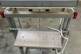 პოლიეთიოენის ტომრის შესაფუთი იმპულსური აპარატი (უთ