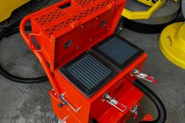 სახეხი აპარატის მტვერსასრუტი