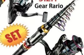 3.6m Telescopic Fishing Rod and 5000 Reel Combo