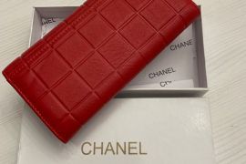 CHANEL საფულე.ტყავის , ახალი სასაჩუქრე მდგომარეობ