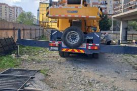 სპეც - ტექნიკა (ამწე - კრანი არის 50 მეტრიანი)