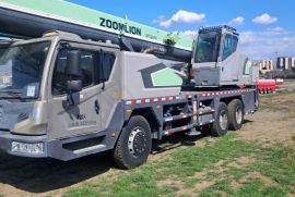 სპეც - ტექნიკა (ამწე - კრანი არის 50 მეტრიანი)