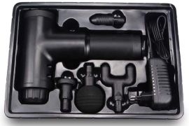 ???? Fascial Gun – მასაჟორი თოფი ????  საუკეთესო საშუალებაა კუნთების სტიმულაციისთვის და სხეულის ტონუსში მოსაყვანად!  ✔️ ნაკრებში შედის 4 მოსახსნელი პირი, რომლებიც ეფექტურად მოქმედებს სხვადასხვა კუნთის
