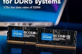 Crucial 32GB DDR5 RAM Kit (2x16GB) 5600MHz