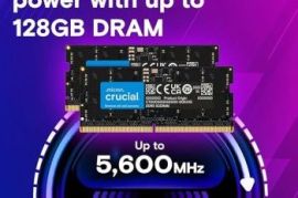 Crucial 32GB DDR5 RAM Kit (2x16GB) 5600MHz