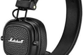 ???? მუსიკა, რომელიც ყველგან შენთანაა!  ???? Marshall Major III Bluetooth — გამორჩეული დიზაინი და ძლიერი ხმა ერთ მოწყობილობაში.  ✨ უპირატესობები: • სუფთა და ძლიერი ჟღერადობა • Bluetooth – უსადენო კომფ