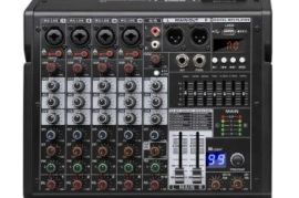ანალოგური მიქშერი evp audio G60FX analog mixer