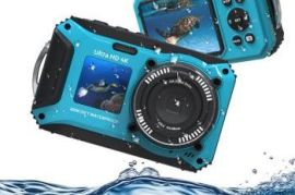4k Waterproof Action Camera 64GB 2x Battery
