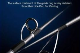 KINGDOM 2-Section Universal 2.28M Casting Lure Rod