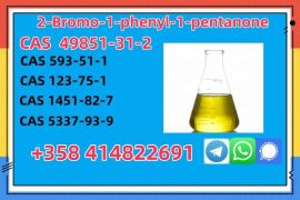 Top Quality cas 49851-31-2 2-Bromo-1-Phenyl-Pentan-1-One RU warehouse     