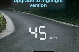 ავტომობილის 360 გრადუსიანი ჰოლოგრაფიული გამოსახულების GPS სიჩქარის  მრიცხველი