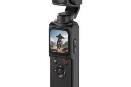 4K Action Rotating Pocket Vlogging Camera 64GB ( Black )