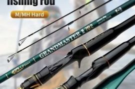 ROLLFISH Power 2 Tips 2.4M Casting Lure Fishing Rod