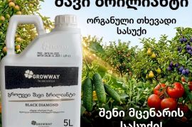  შავი ბრილიანტი სასუქი  #შავიბრილიანტი #ორგანული