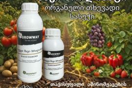  შავი ბრილიანტი სასუქი  #შავიბრილიანტი #ორგანული