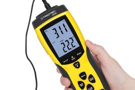 Trotec TA300 – ანემომეტრი პროფესიონალური ანემომეტრები TA 300 კალიბრაციის სერტიფიკატით