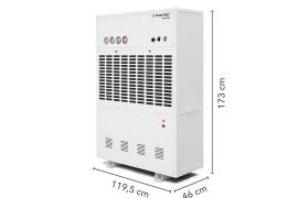 Trotec DH 145 SH – კონდენსაციის ჰაერის გამშრობი სამრეწველო კონდენსატორის საშრობები ტენის ამომშრობი ნესტის შემწოვი