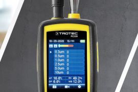 Trotec PC 220 – ნაწილაკების მრიცხველი მტვრის გაზომვა კალიბრაცია კალიბრაციის სერთიფიკატი