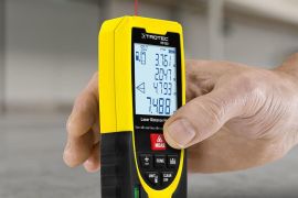 Trotec TD120 – ლაზერული მანძილმზომი ლაზერული მანძილმზომი საზომი ინსტრუმენტი გამზომი ხელსაწყოები