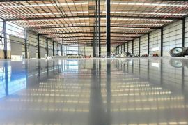 სველი ბეტონის  დასხმა, გაპრიალება, მოჭიმვა