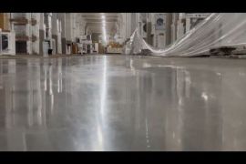 სველი ბეტონის  დასხმა, გაპრიალება, მოჭიმვა