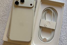  iPhone 17 Pro Max Silver 256GB ახალი