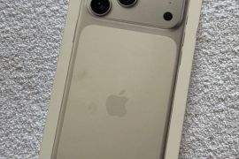  iPhone 17 Pro Max Silver 256GB ახალი