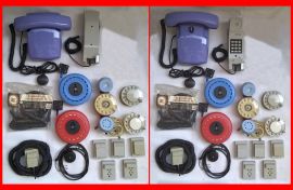 ტელეფონი კაბელი ტელეფონის ნომრის ამკრეფი დისკიანი