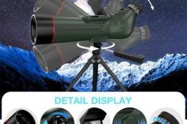 Smart Telescope with Desktop Tripod Portable Digital Electro