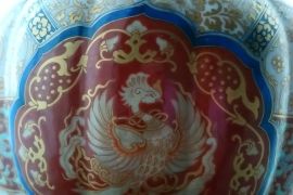 იყიდება ანტიკვარული(მე-19 საუკუნის) იაპონური ფაიფურის ლარნაკი Fukagawa Seiji
