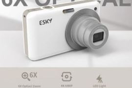 Compact 4K Video 6X Optical Zoom Camera 64Gb 2x Battery