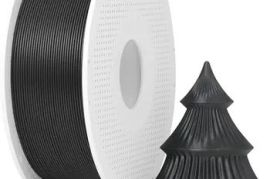 PETG Basic 1KG Black(30105) Filament with spool