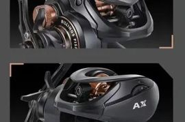 BILLINGS Baitcasting Reel High-Speed Gear Ratio 7.2:1, 4+Bea