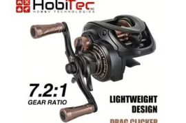 BILLINGS Baitcasting Reel High-Speed Gear Ratio 7.2:1, 4+Bea