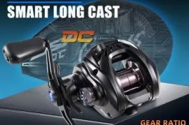 SOUGAYILANG Baitcasting Reels10kg Max Drag, DC BrakE System,