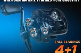 SOUGAYILANG Baitcasting Reels10kg Max Drag, DC BrakE System,
