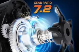 SOUGAYILANG Baitcasting Reels10kg Max Drag, DC BrakE System,