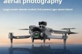 New AE51 Dual Camera 4K HD GPS Drone Screen Remote Control B